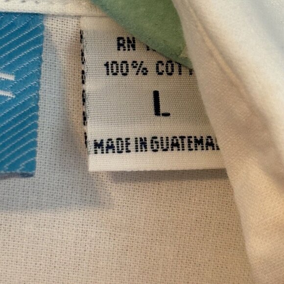 💥BOGO💥 Ol’ Paint Shirt Size L White Embroidered Button Up Women Shirt Top - Picture 8 of 13